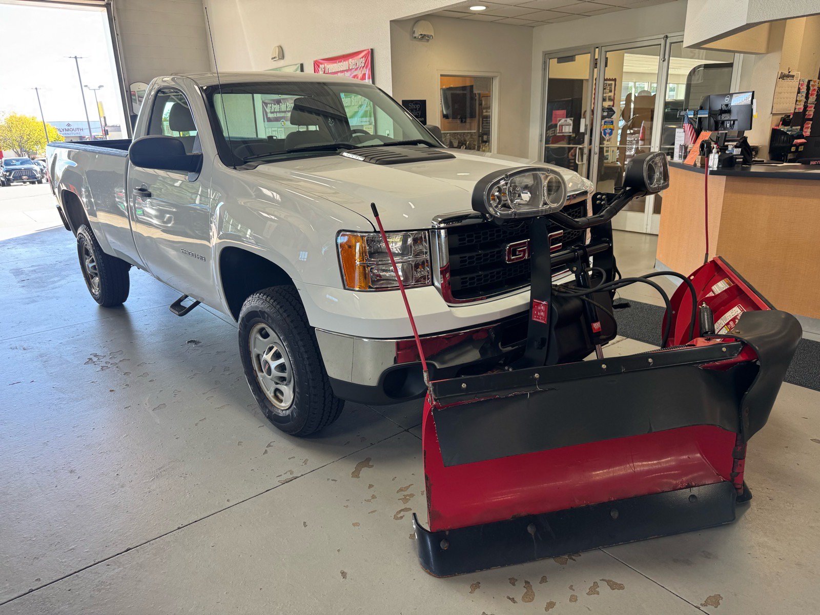 Used 2012 GMC Sierra 2500 W/T w/ Snow Plow Prep Package AWD/4WD image 3