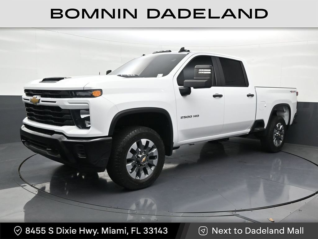 Used 2024 Chevrolet Silverado 2500 Custom w/ Custom Value Package AWD/4WD image 1