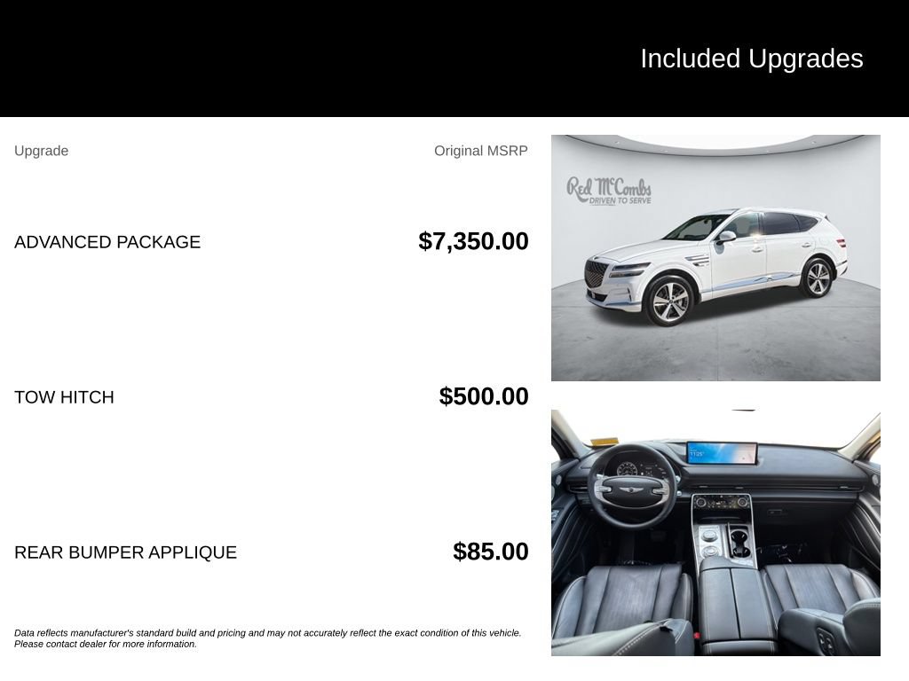 Used 2024 Genesis GV80 3.5T Advanced w/ Advanced Package AWD/4WD image 5