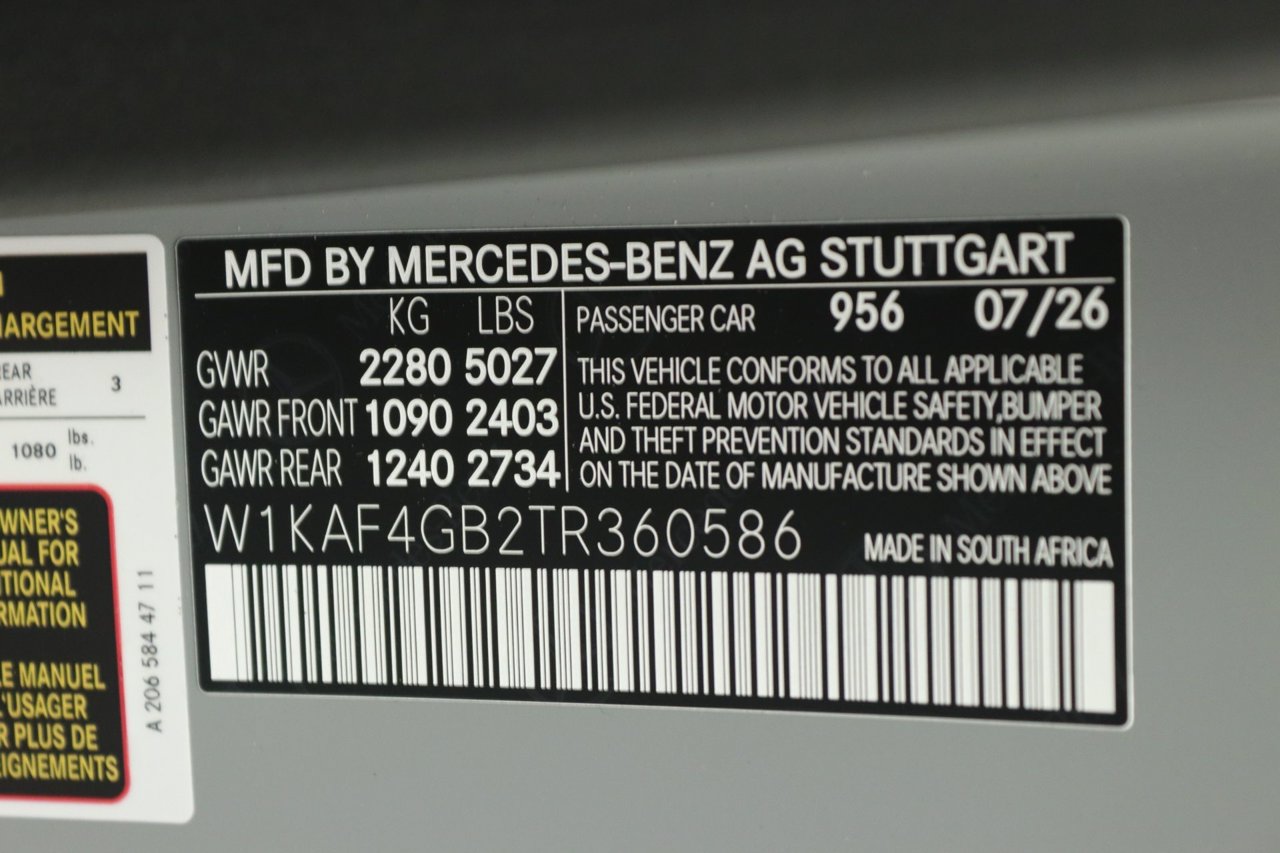 New 2026 Mercedes-Benz C 300 Sedan image 12