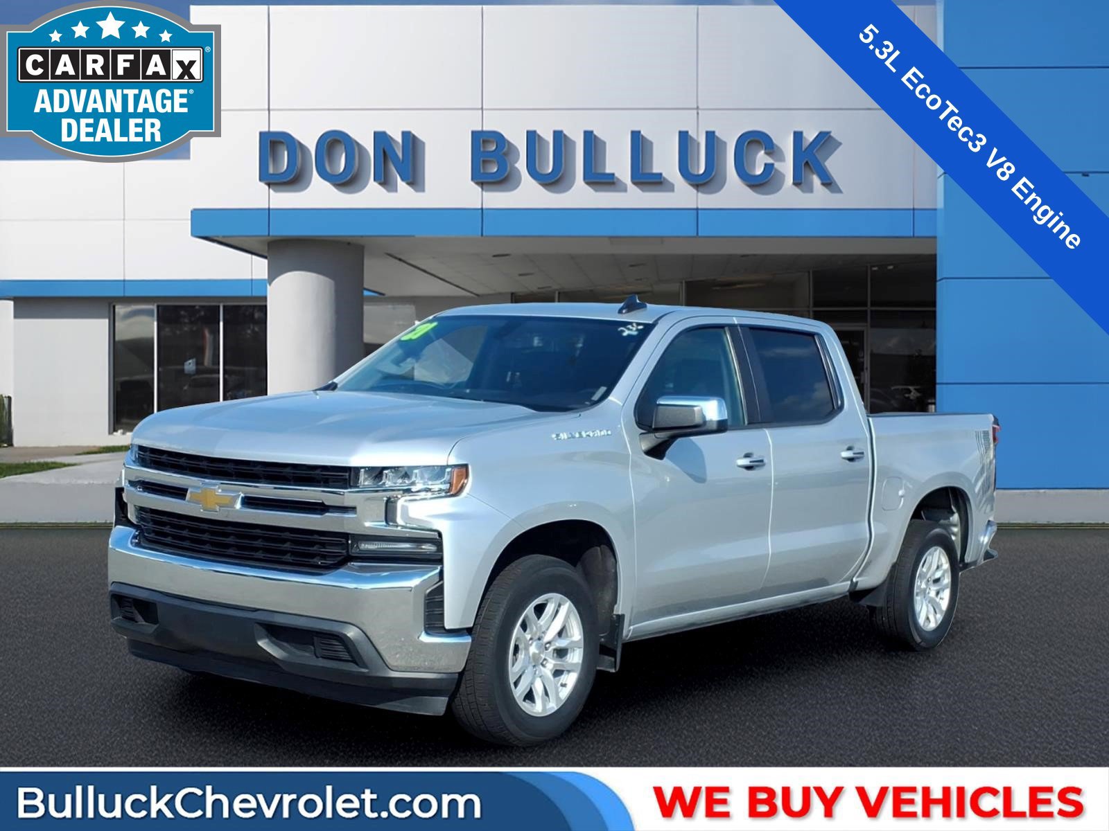 Used 2021 Chevrolet Silverado 1500 LT RWD image 1