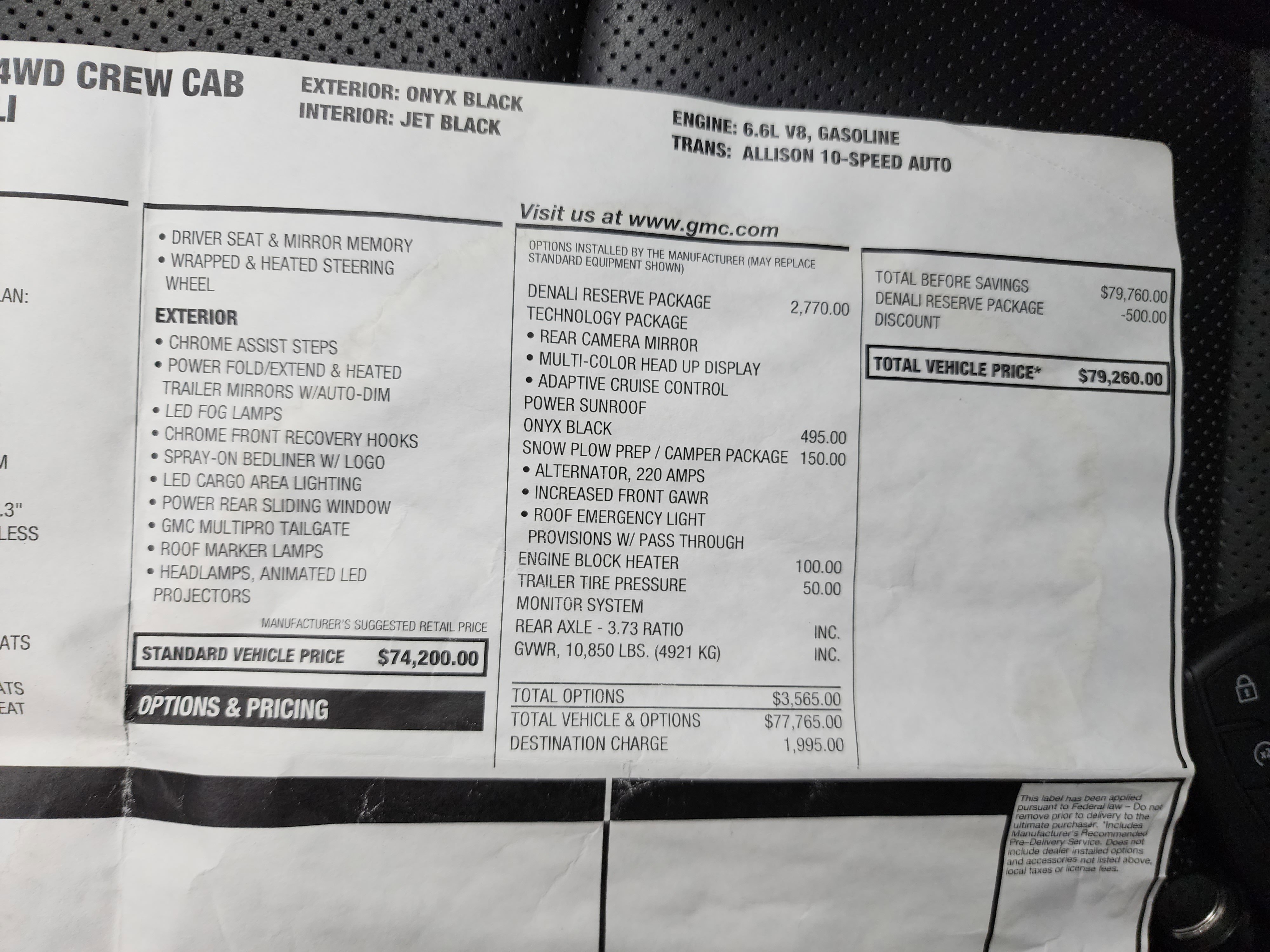 Used 2024 GMC Sierra 2500 Denali w/ Denali Reserve Package image 56