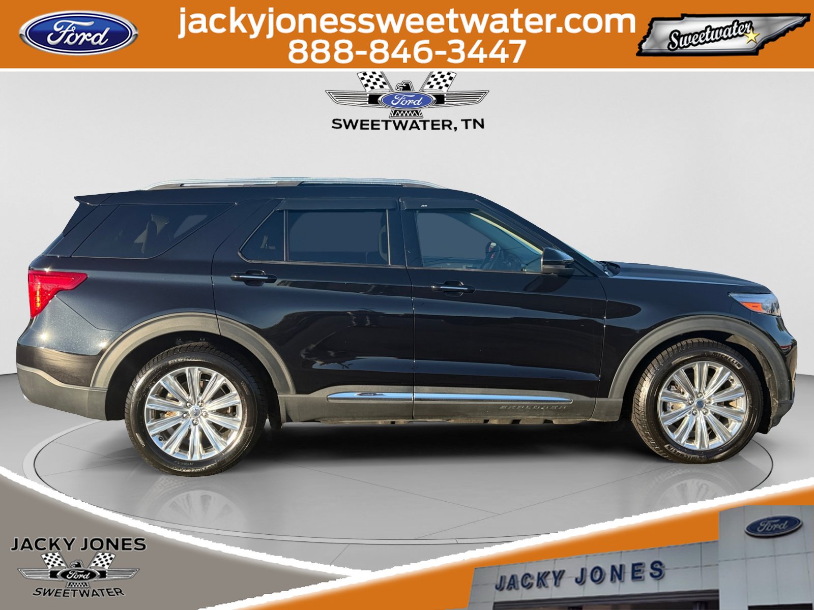Certified 2021 Ford Explorer Limited w/ Hybrid Equipment Group 310A RWD image 6