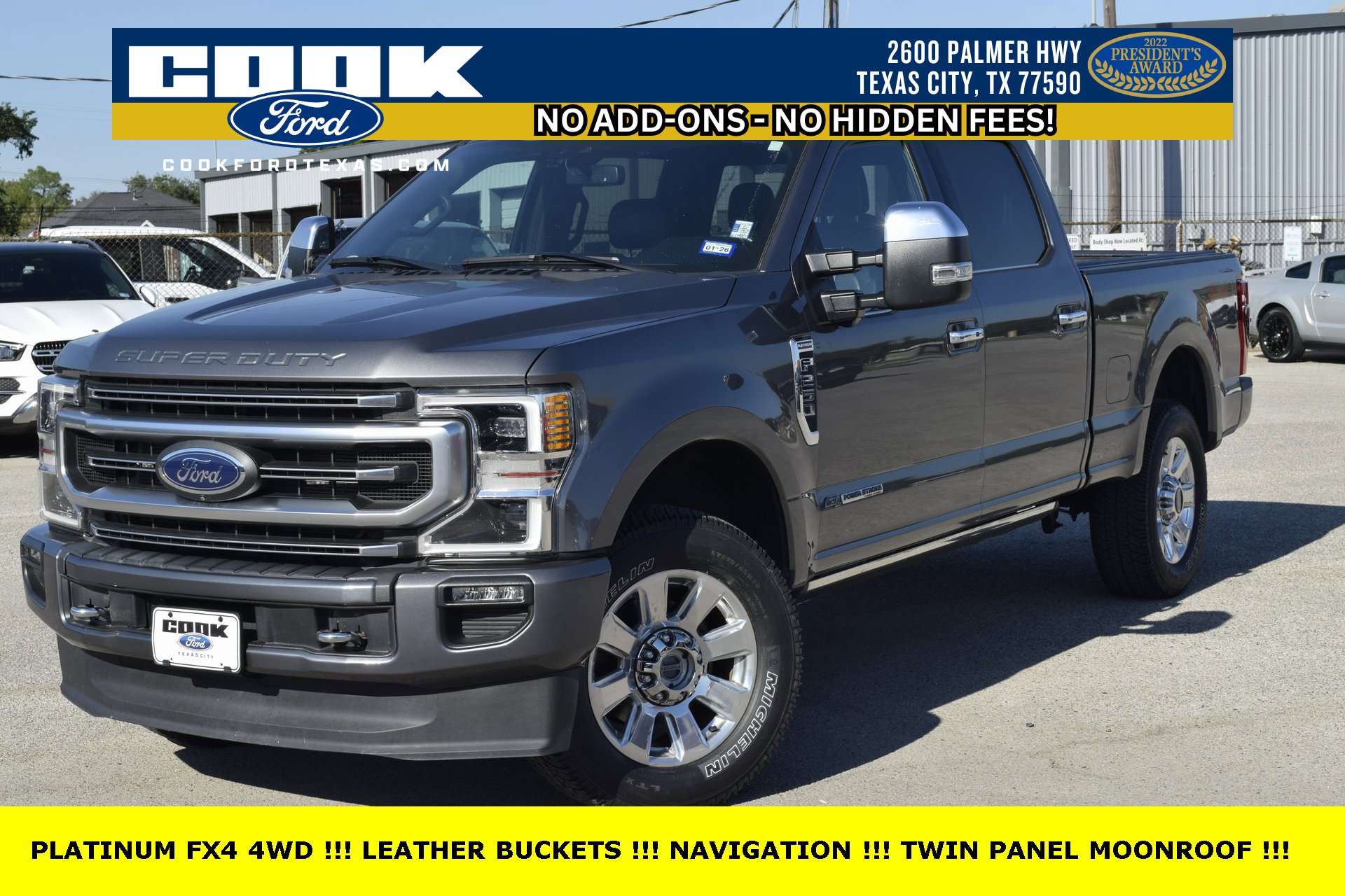 Used 2021 Ford F250 Platinum w/ FX4 Off-Road Package