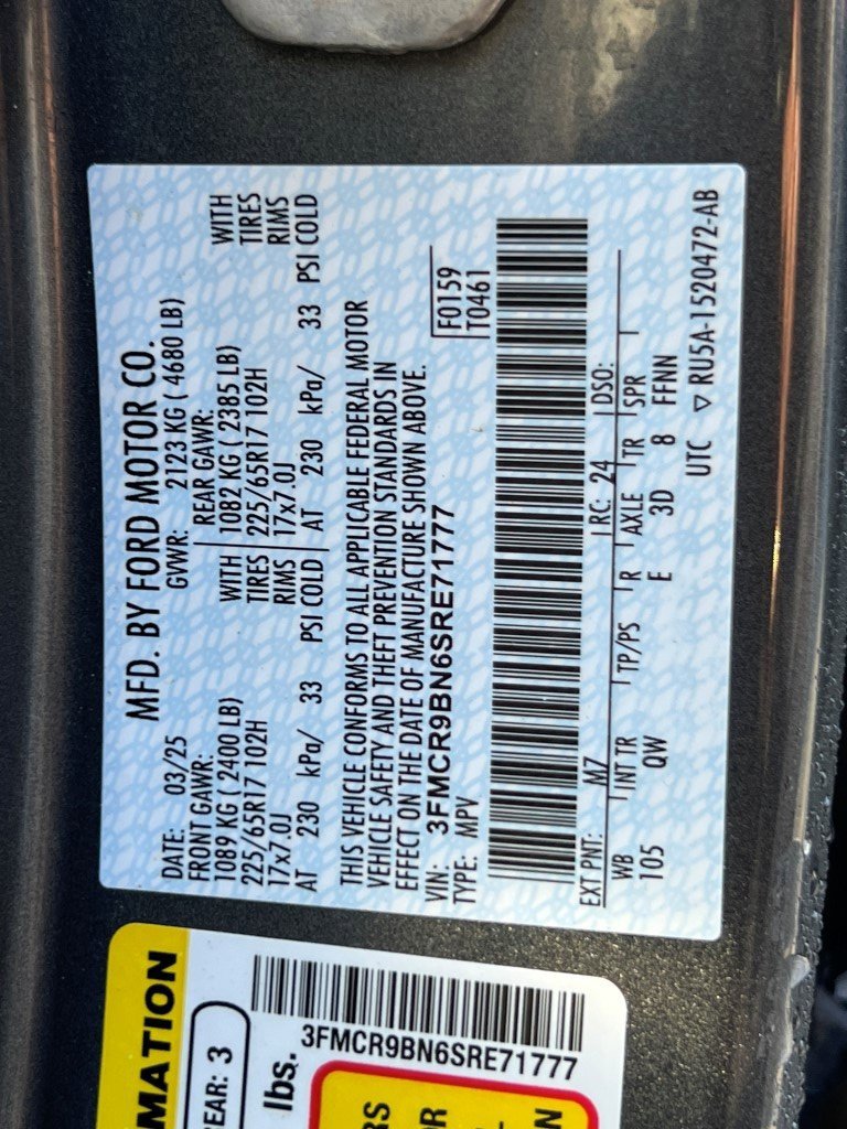 Used 2025 Ford Bronco Sport Big Bend image 28