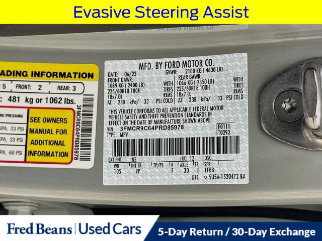 Certified 2023 Ford Bronco Sport Outer Banks w/ Tech Package AWD/4WD image 40