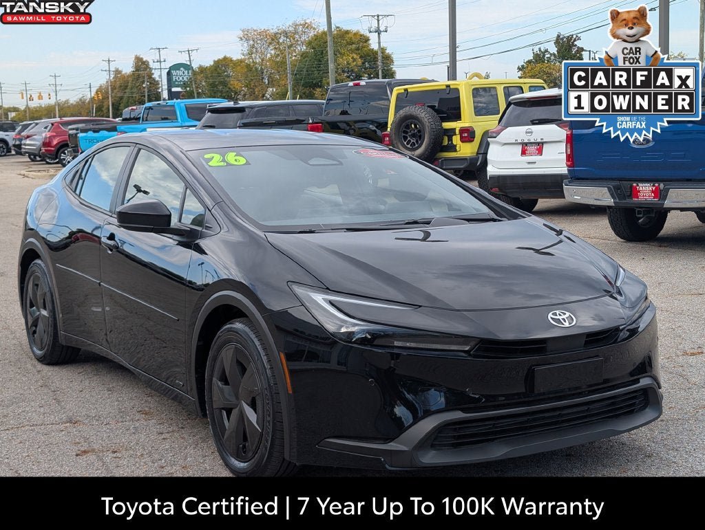 Certified 2026 Toyota Prius LE
