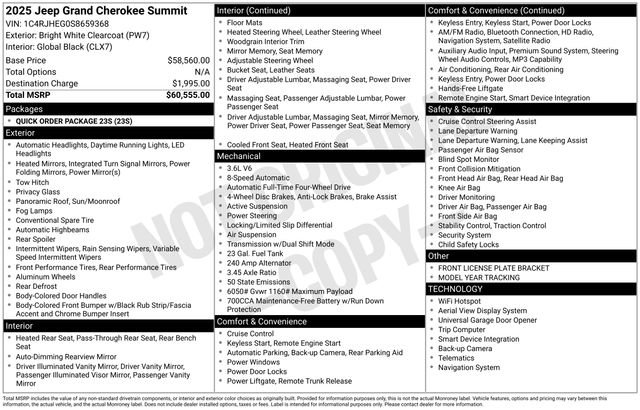 Used 2025 Jeep Grand Cherokee Summit image 5