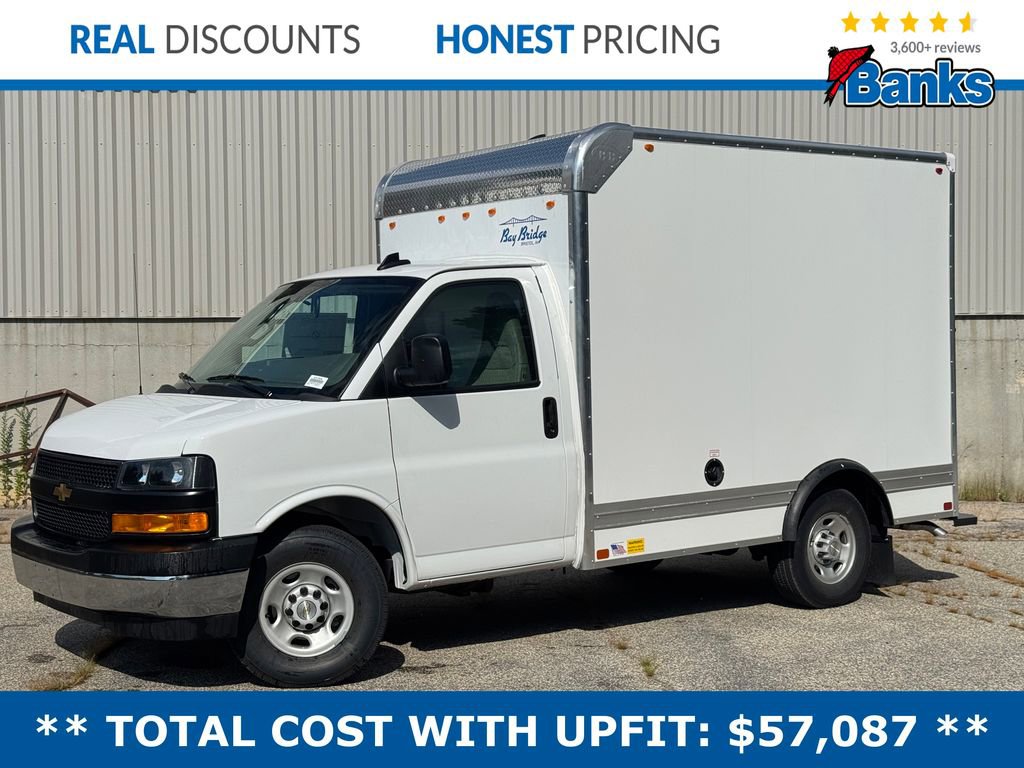New 2025 Chevrolet Express 3500 w/ Power Convenience Package RWD image 1