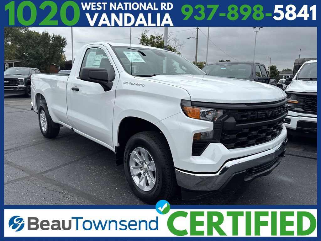 Used 2024 Chevrolet Silverado 1500 W/T w/ WT Fleet Convenience Package image 1