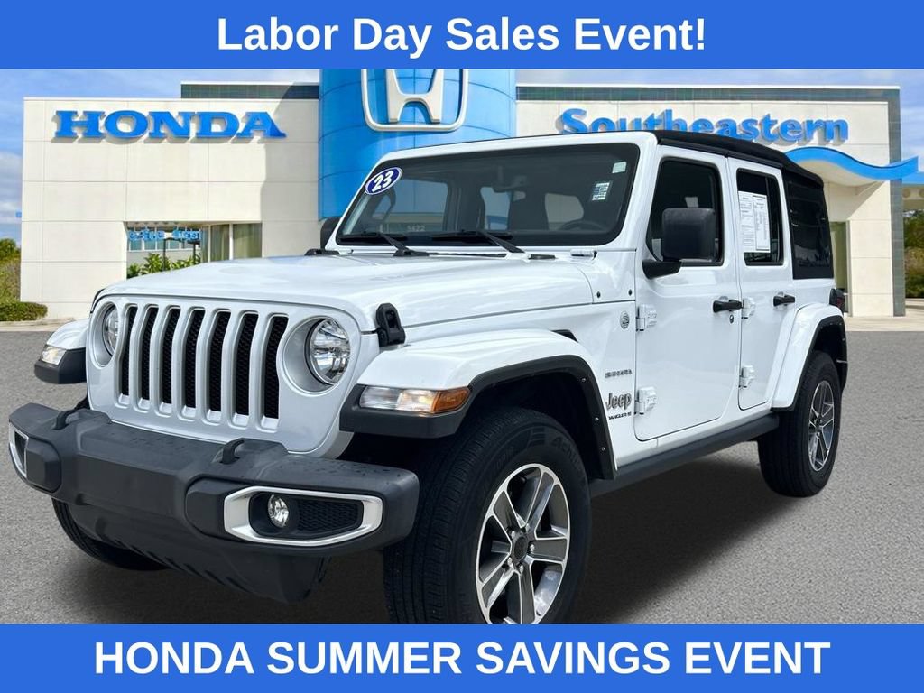 Used 2023 Jeep Wrangler Unlimited Sahara