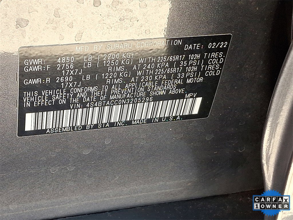 Used 2022 Subaru Outback Premium image 29