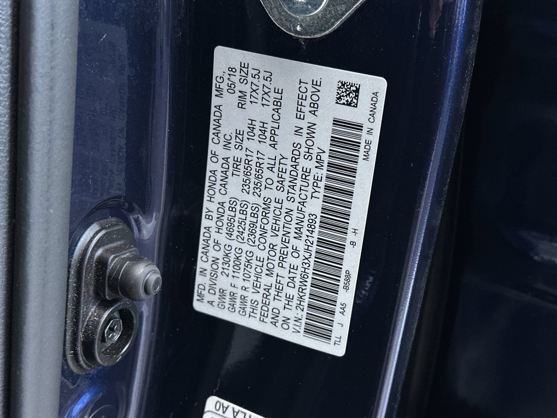 Used 2018 Honda CR-V LX image 13