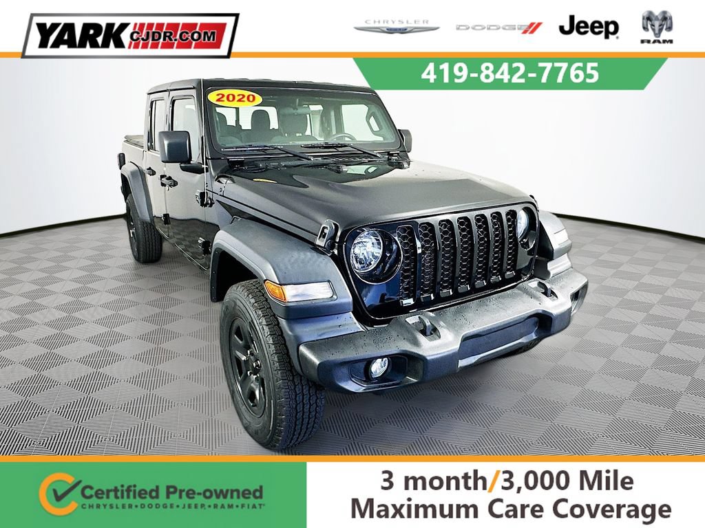 Certified 2020 Jeep Gladiator Sport