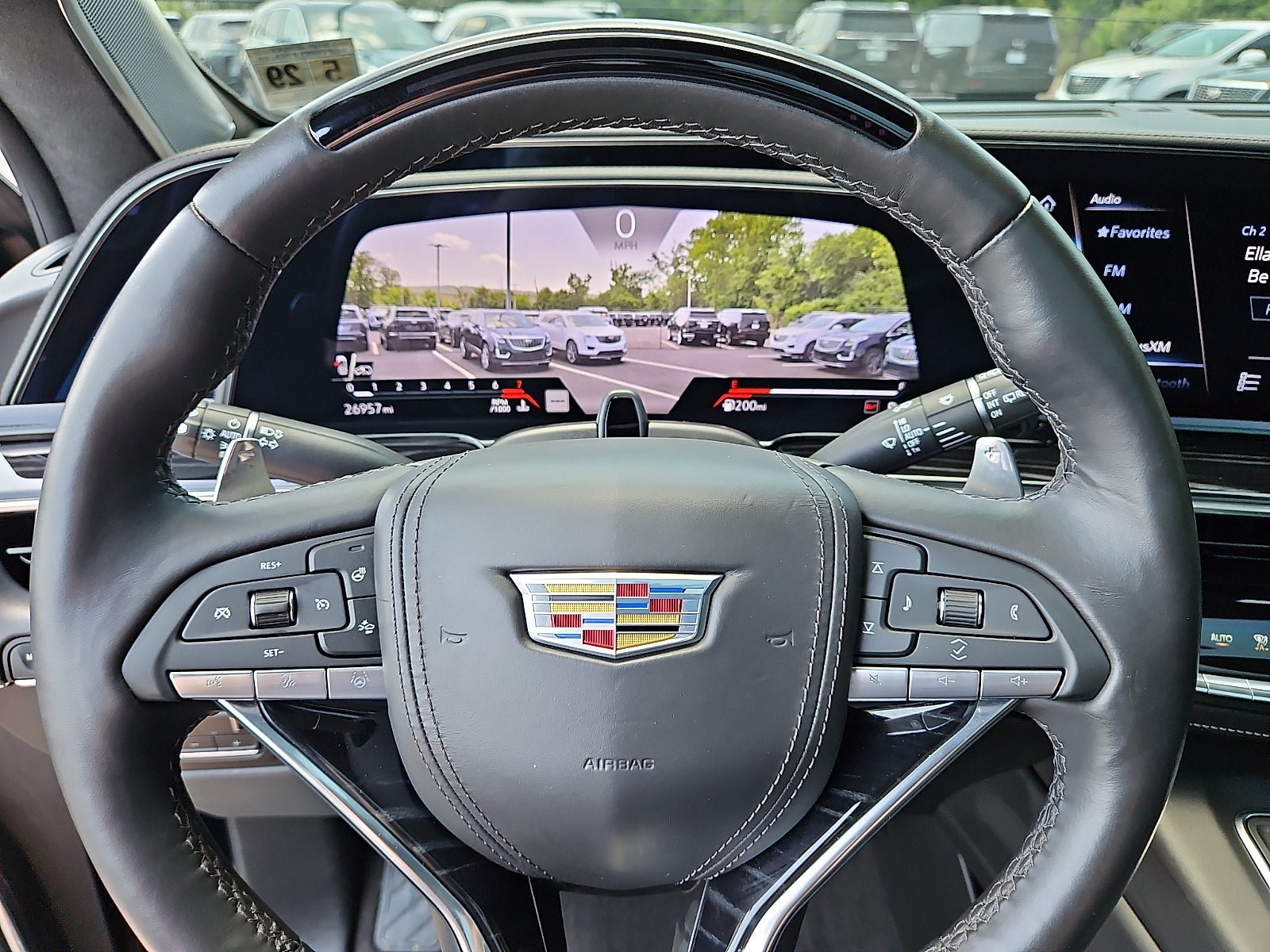 Certified 2024 Cadillac Escalade V w/ LPO, ONYX Package AWD/4WD image 14