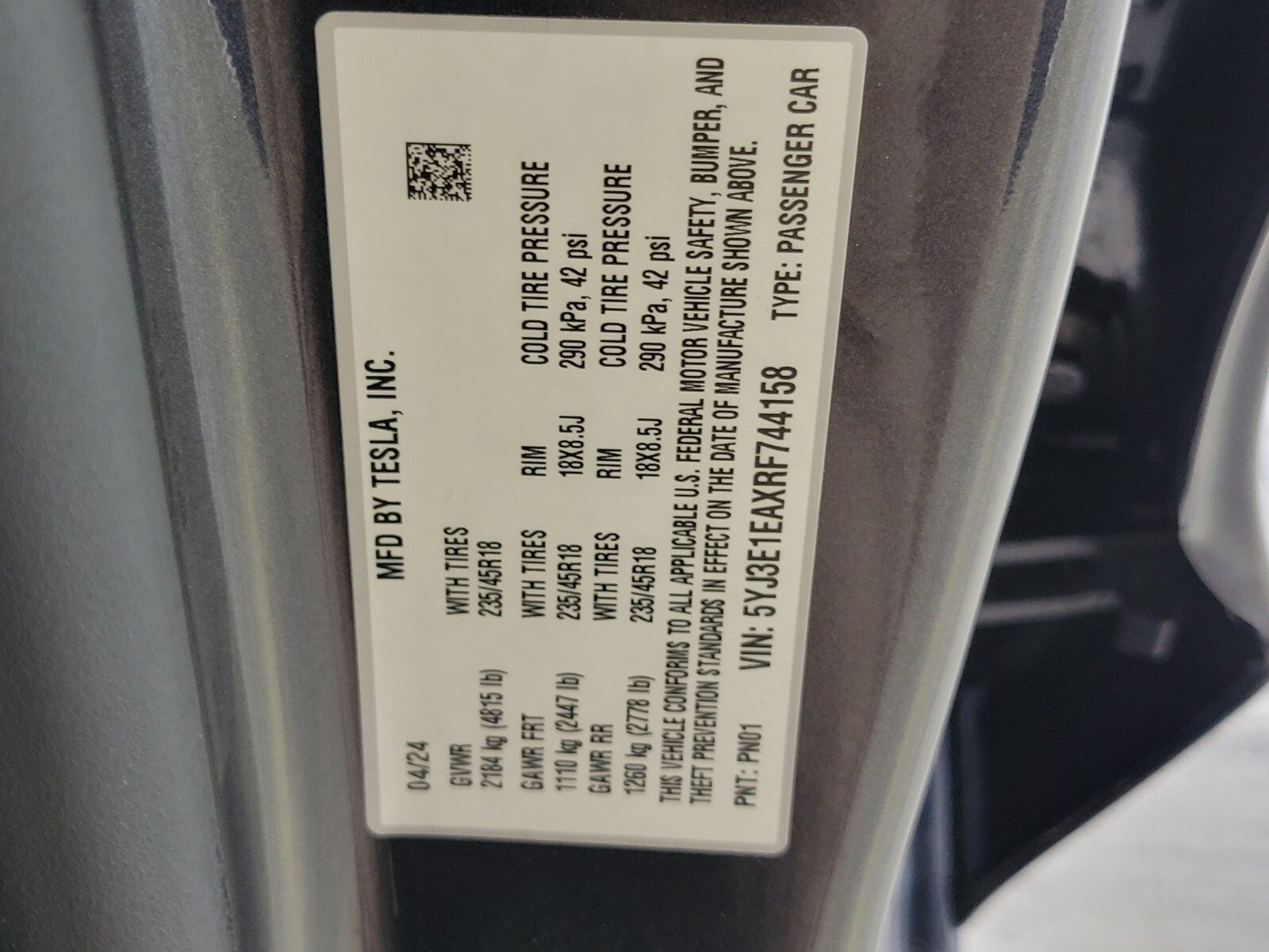 Used 2024 Tesla Model 3 Standard Range RWD image 19