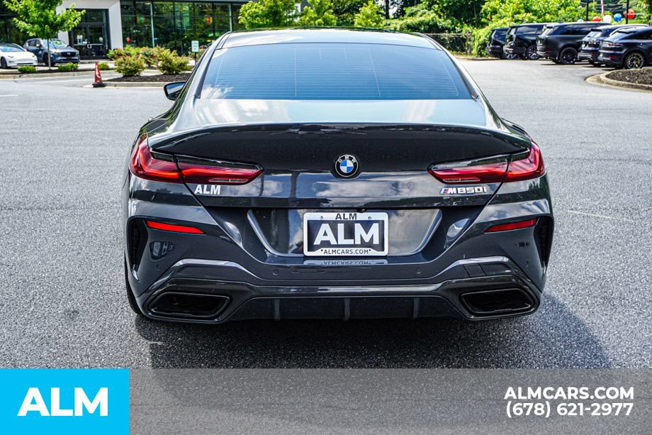Used 2022 BMW M850i Gran Coupe xDrive w/ M Carbon Exterior Package AWD/4WD image 10
