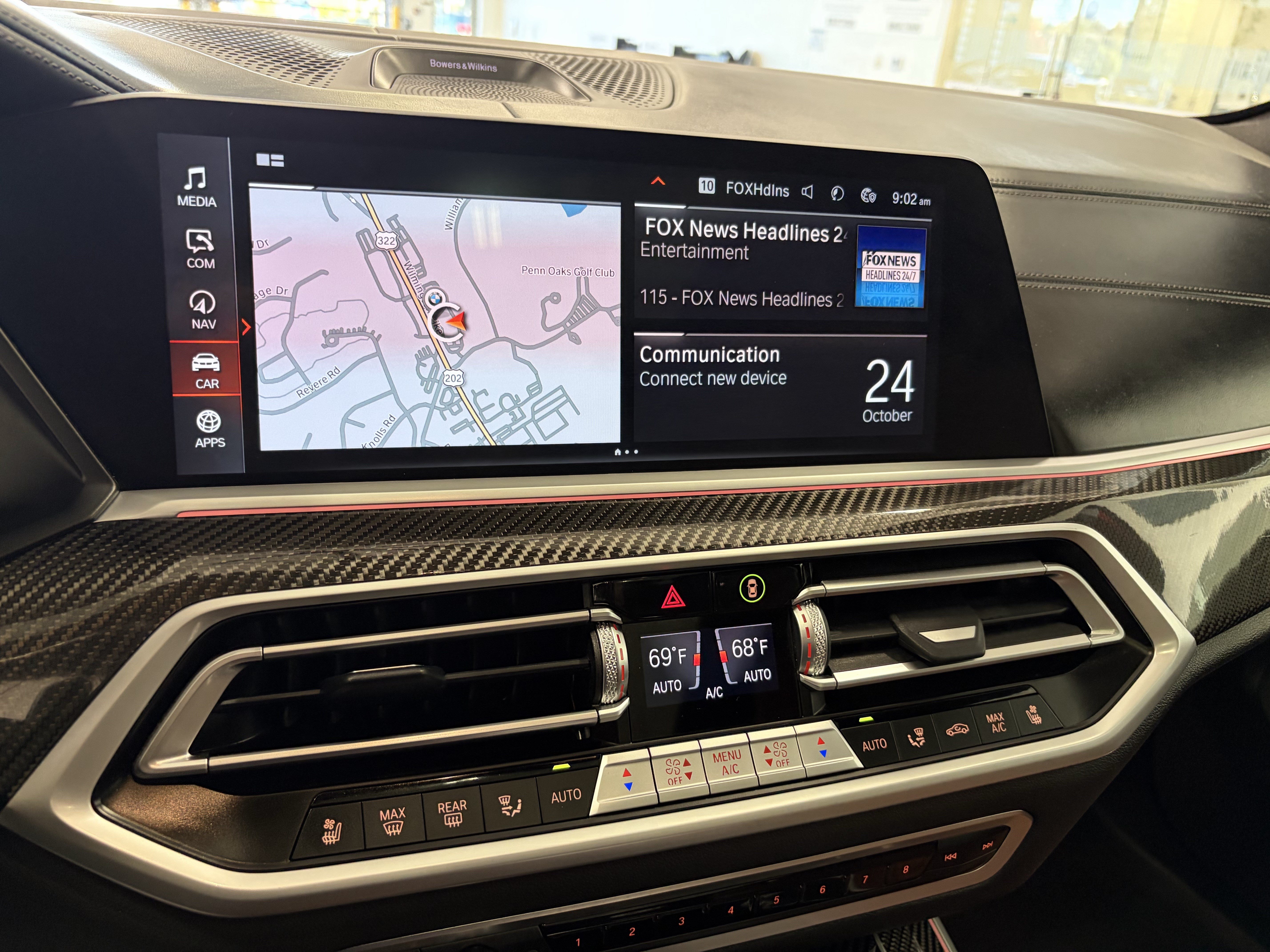 Used 2021 BMW X5 M50i w/ Executive Package AWD/4WD image 13