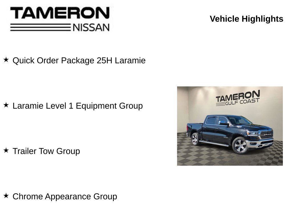 Used 2019 RAM 1500 Laramie AWD/4WD image 12