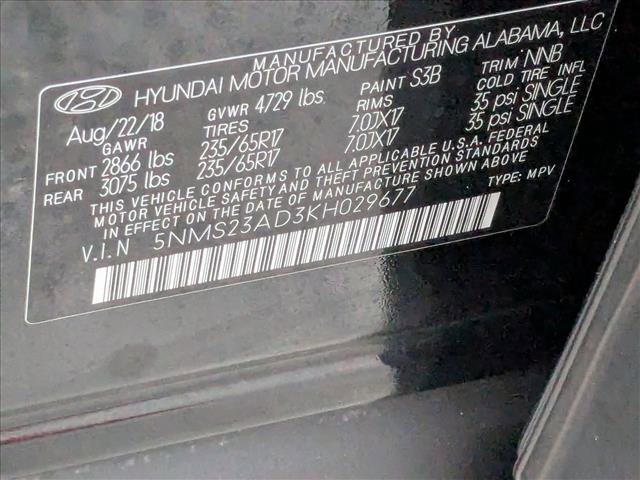 Used 2019 Hyundai Santa Fe SE image 24