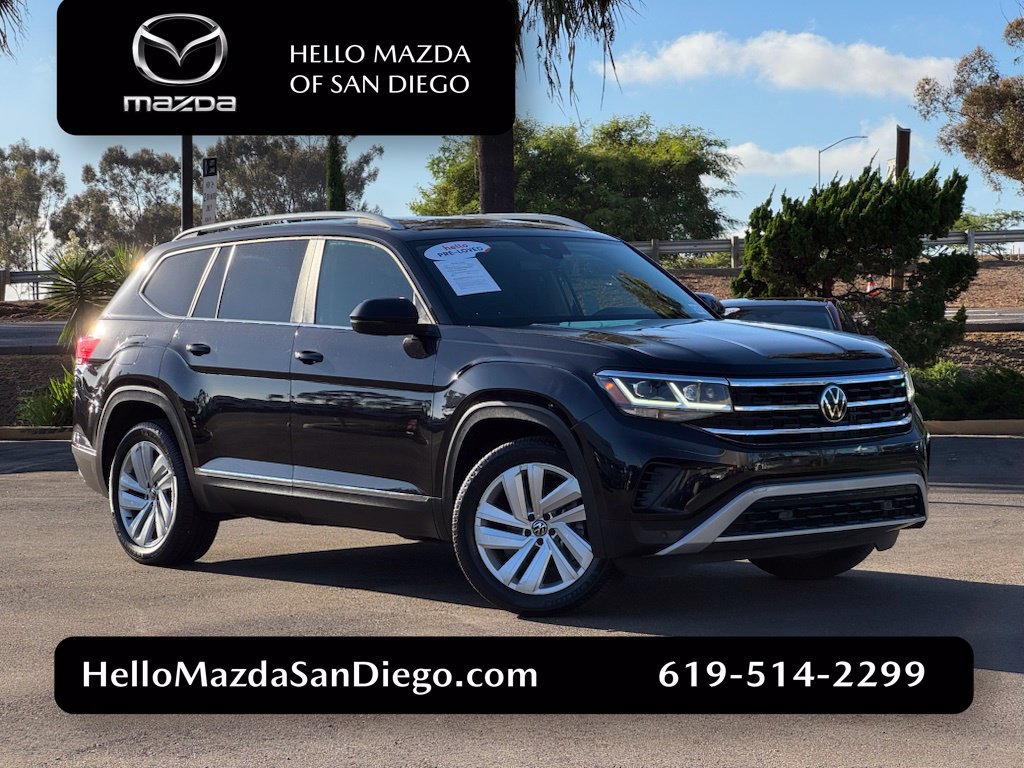 Used 2021 Volkswagen Atlas SEL AWD/4WD image 1