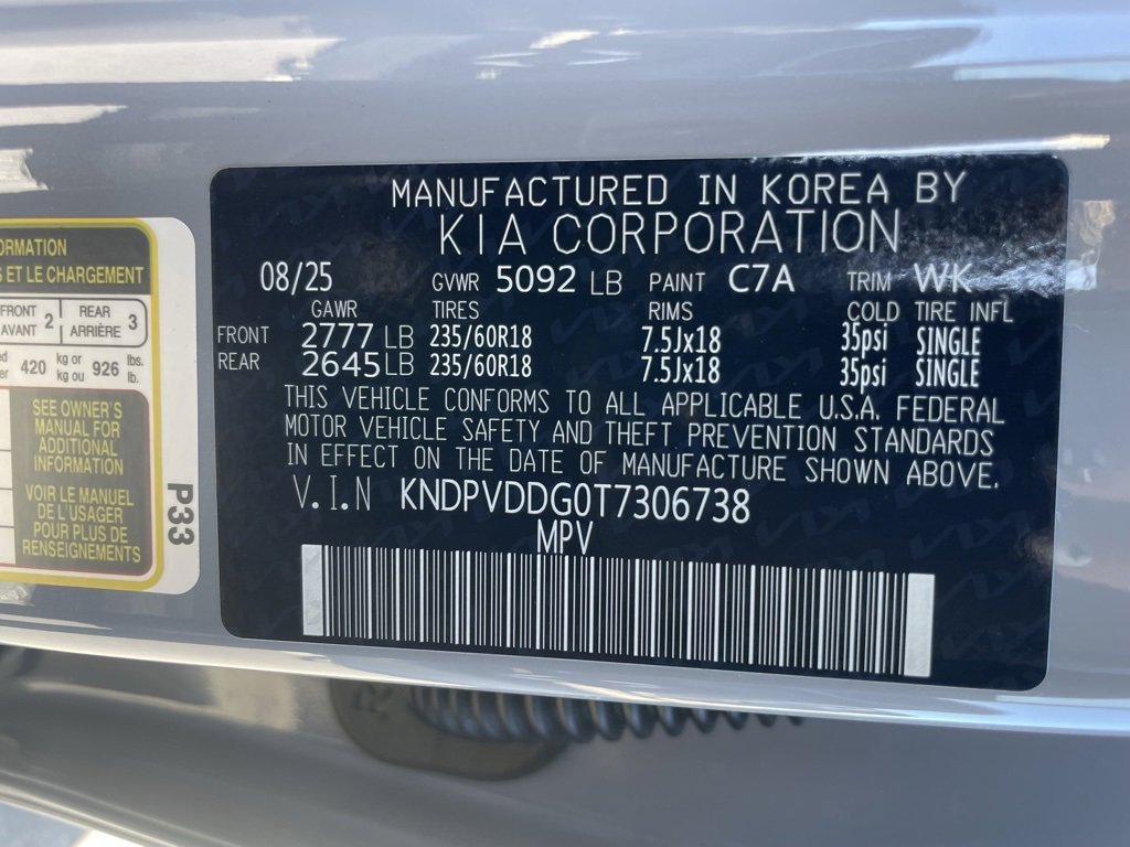 New 2026 Kia Sportage EX w/ EX Panoramic Sunroof Package image 36