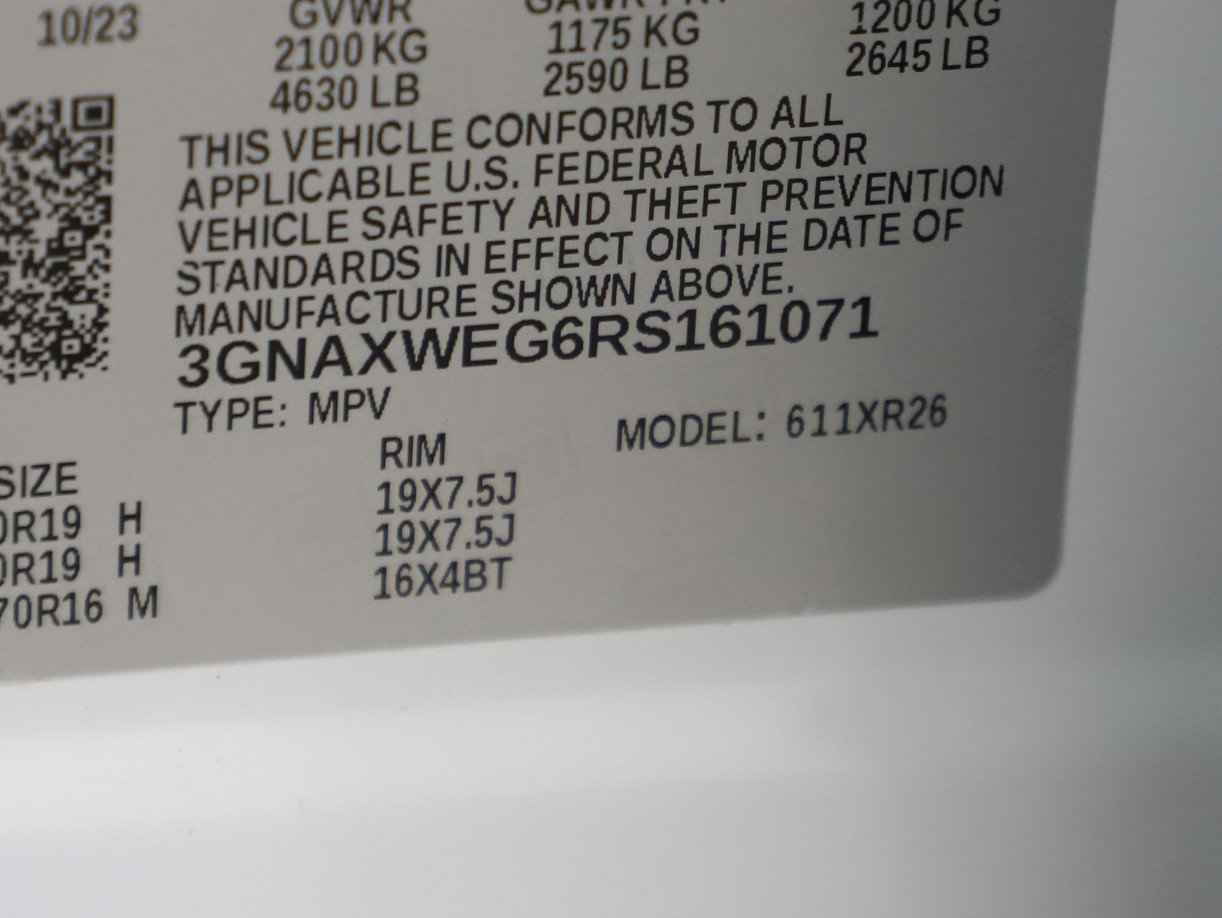 Used 2024 Chevrolet Equinox RS w/ RS Leather Package image 30