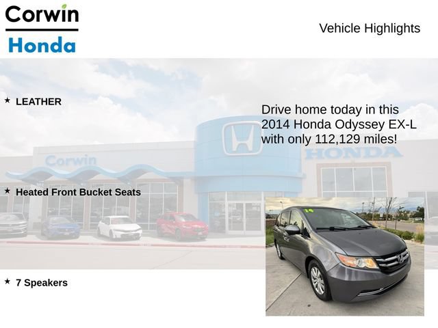 Used 2014 Honda Odyssey EX-L image 6