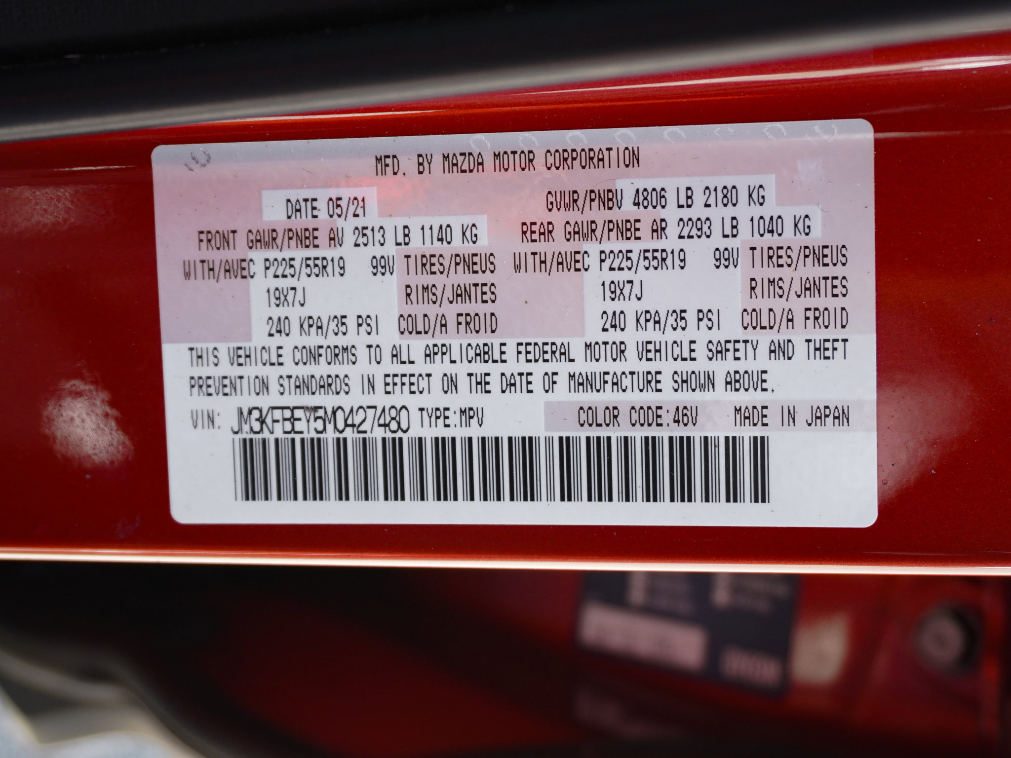 Used 2021 MAZDA CX-5 Signature image 34