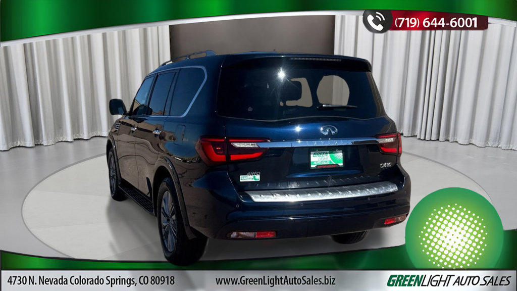 Used 2021 INFINITI QX80 Luxe AWD/4WD image 3