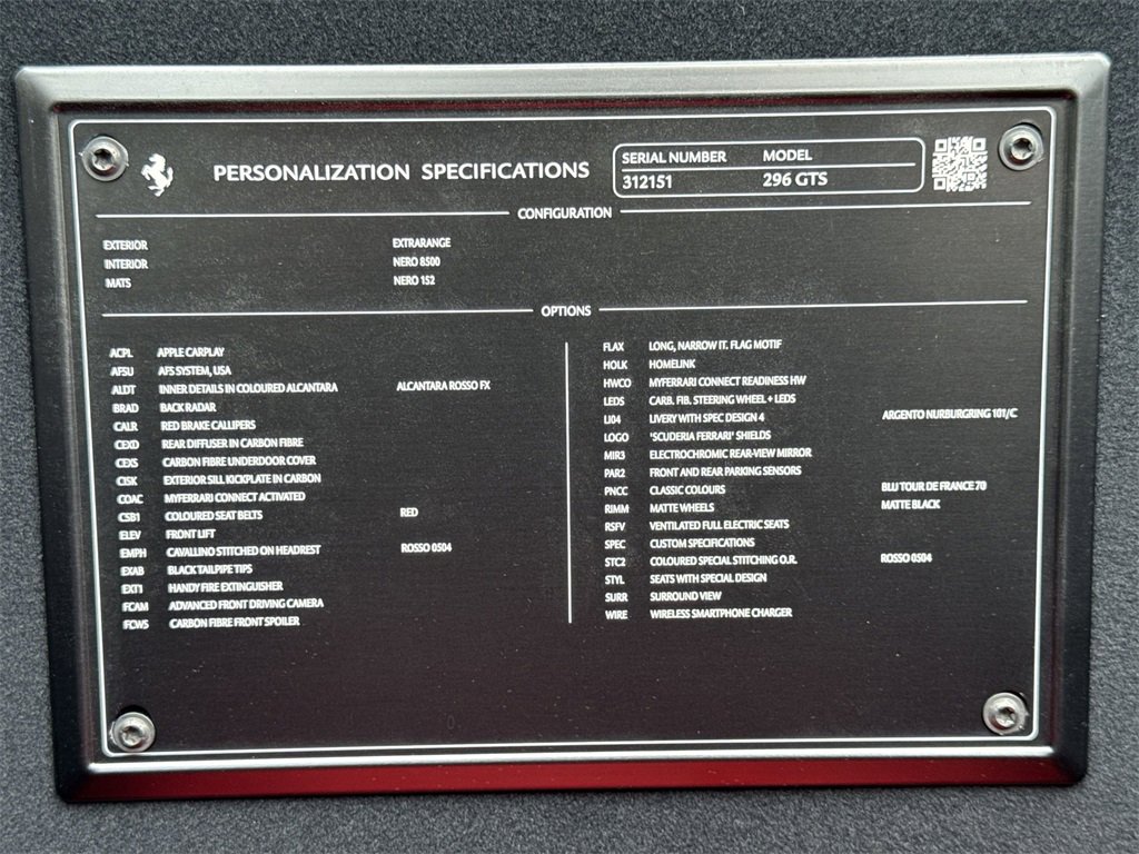 Used 2024 Ferrari 296 GTS image 26