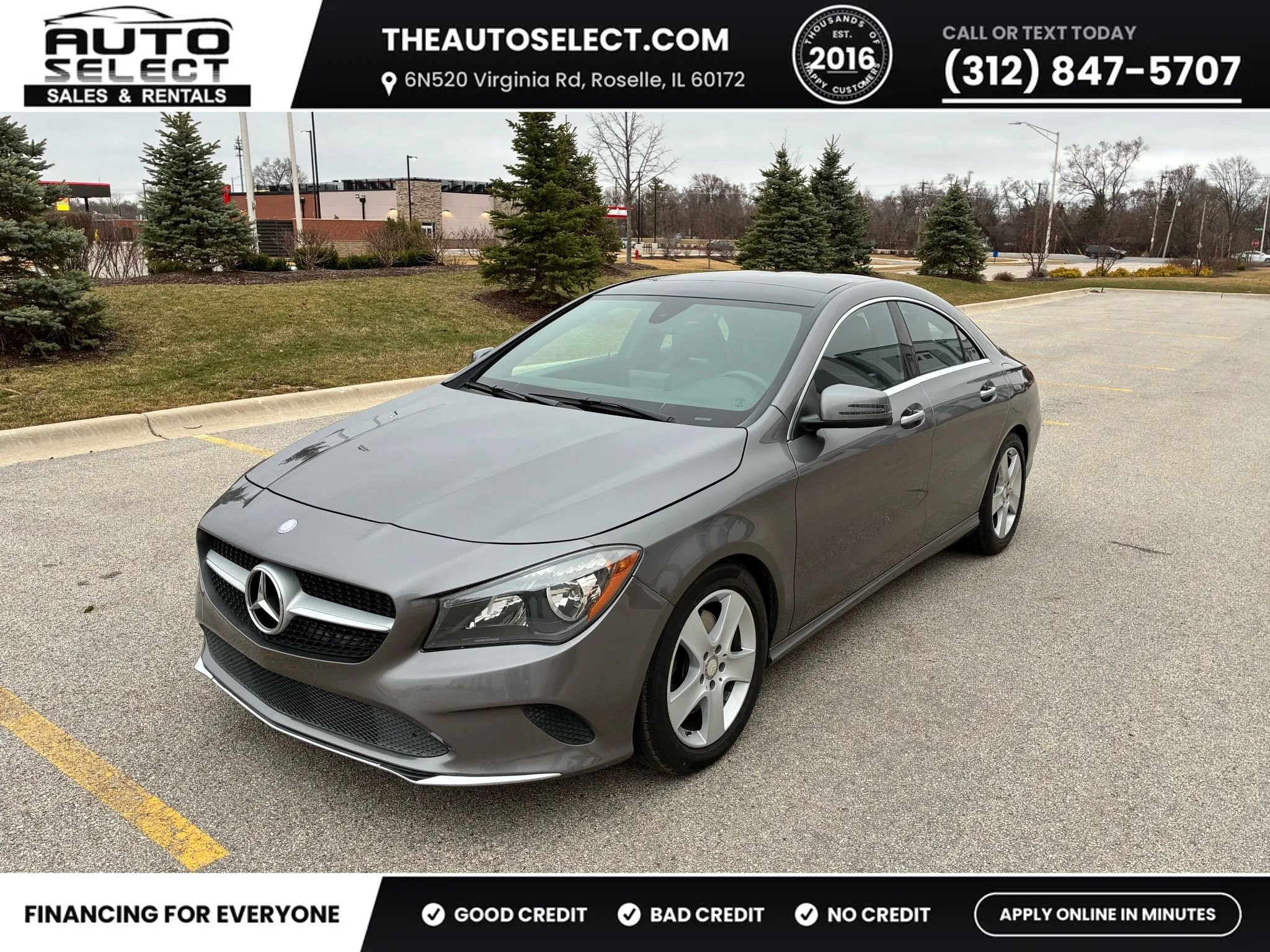 Used 2017 Mercedes-Benz CLA 250 4MATIC w/ Premium 1 Package image 1