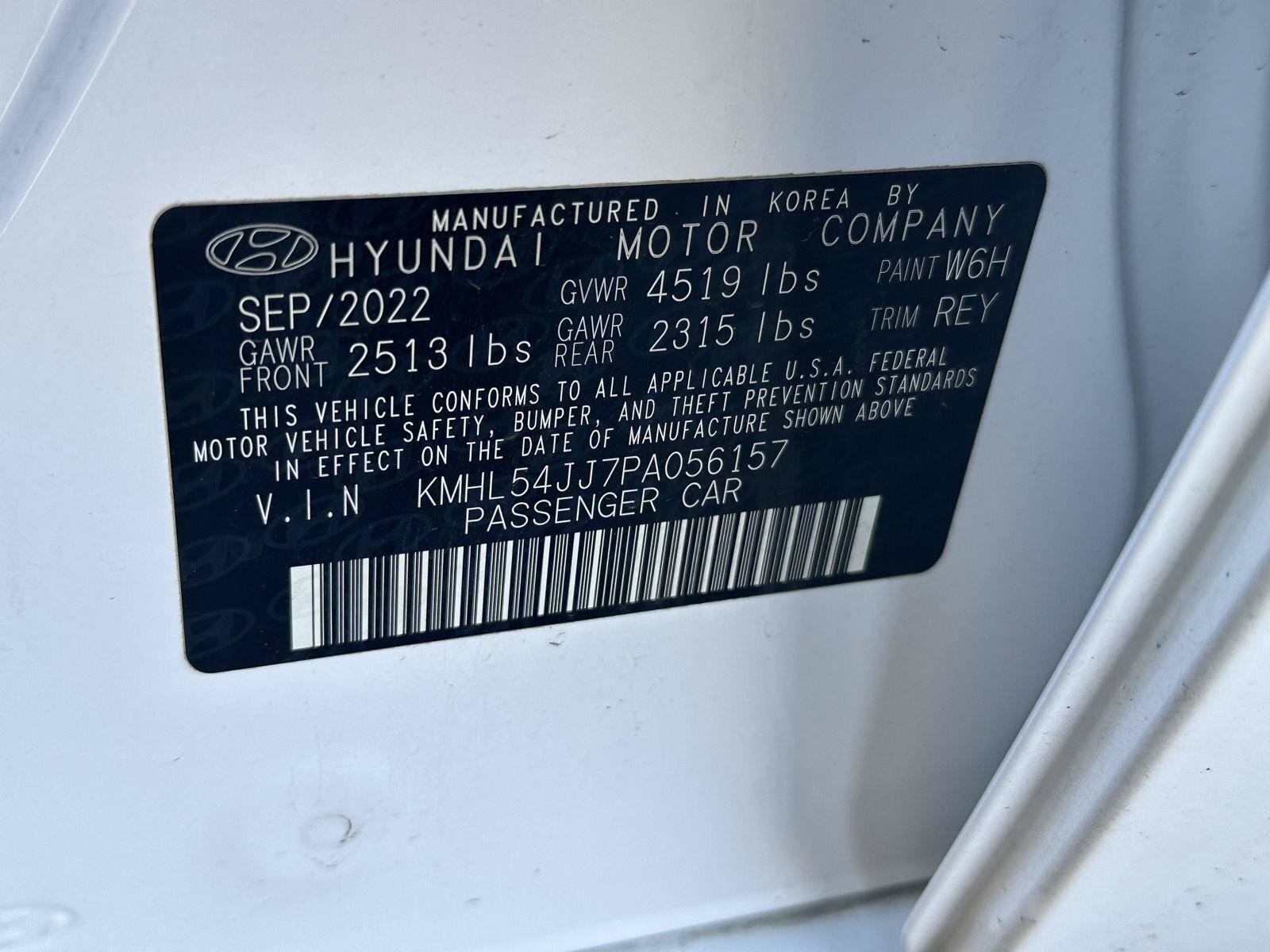 Certified 2023 Hyundai Sonata Limited FWD image 15