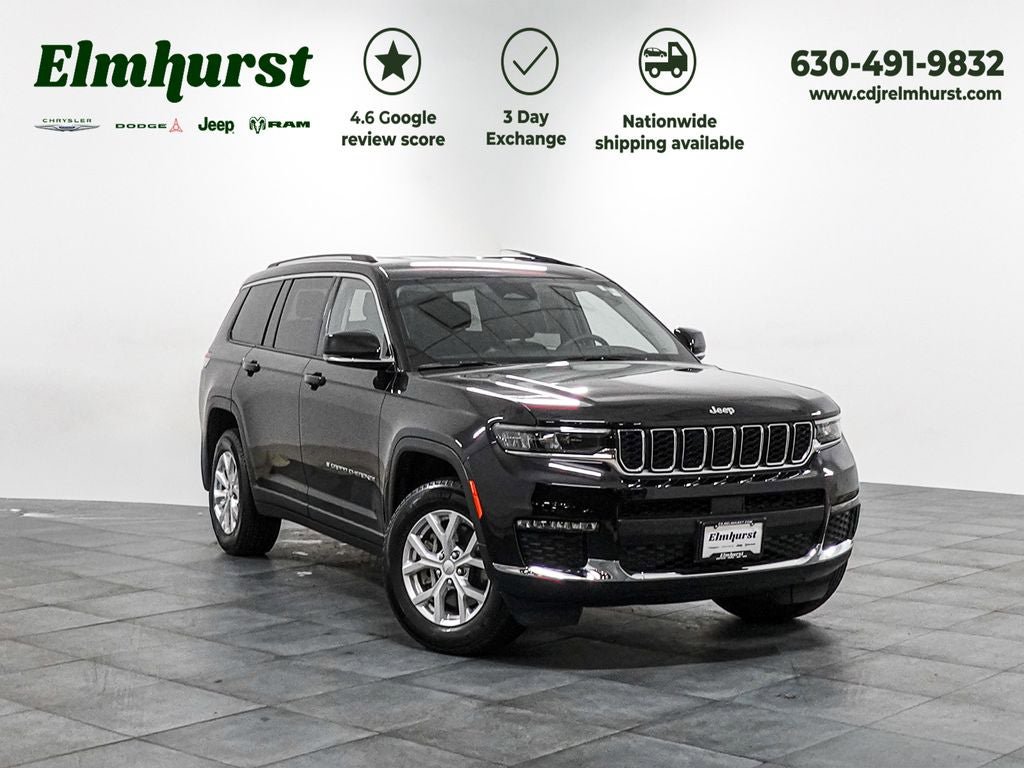 Used 2023 Jeep Grand Cherokee L Limited w/ Trailer Tow Group (B) AWD/4WD video 1