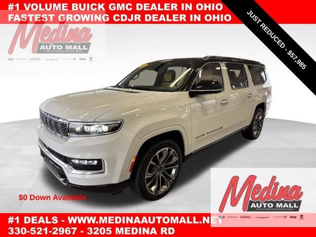 Used 2023 Jeep Grand Wagoneer L Series III w/ HD Trailer Tow Package AWD/4WD image 1