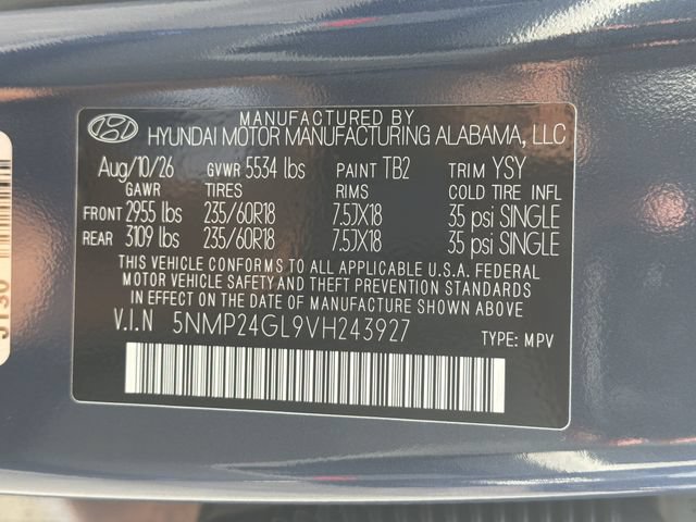 New 2027 Hyundai Santa Fe SEL FWD image 36