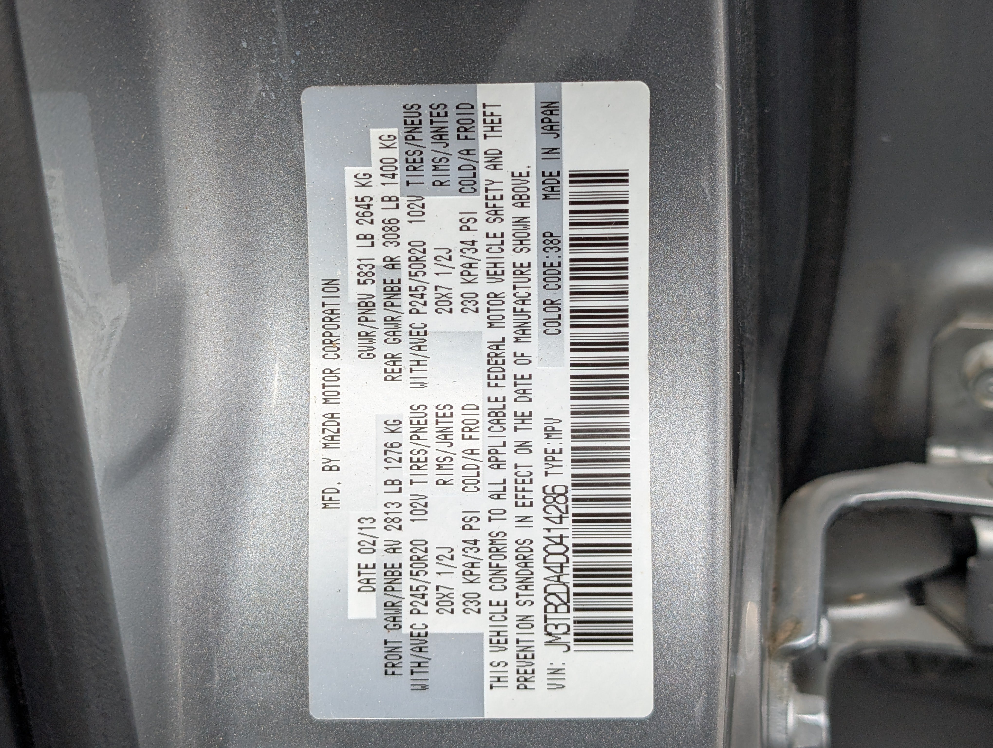 Used 2013 MAZDA CX-9 Grand Touring w/ Towing Prep Pkg FWD image 42