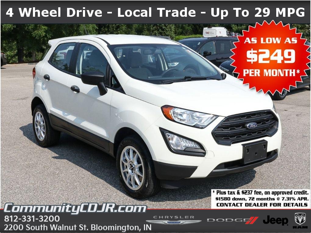 Used 2022 Ford EcoSport S AWD/4WD image 1