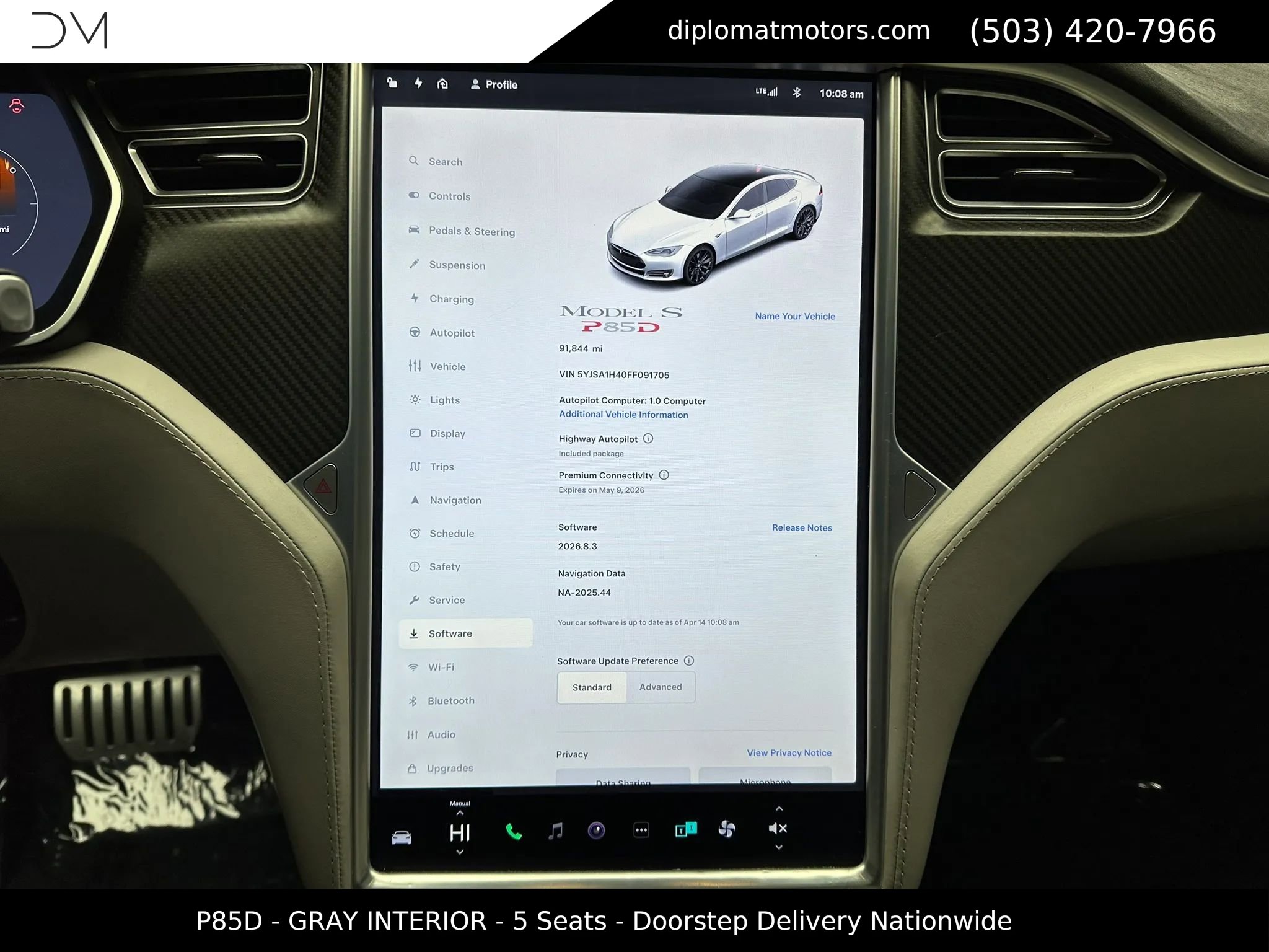 Used 2015 Tesla Model S P85D image 33