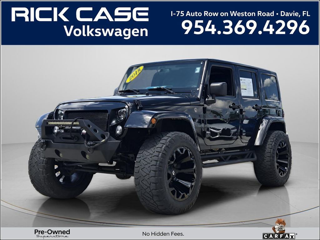 Used 2018 Jeep Wrangler Unlimited Sahara