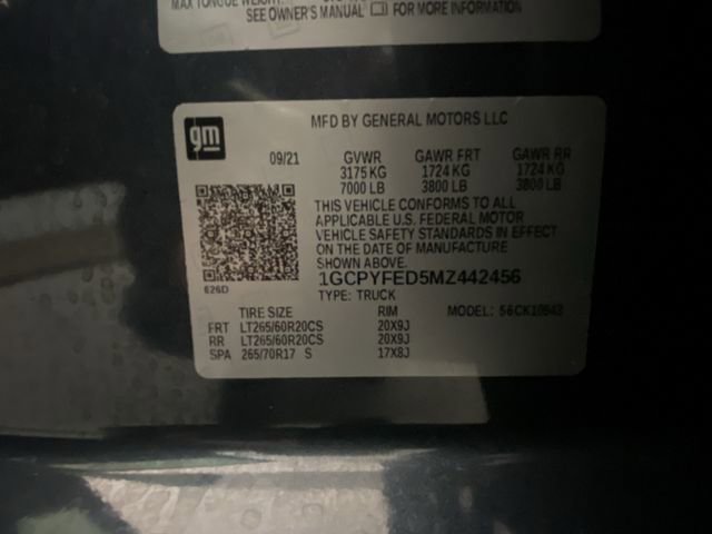 Used 2021 Chevrolet Silverado 1500 LT Trail Boss image 27