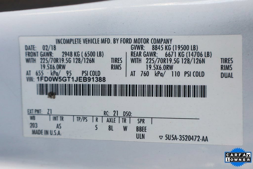 Used 2018 Ford F550 2WD Crew Cab Super Duty image 45