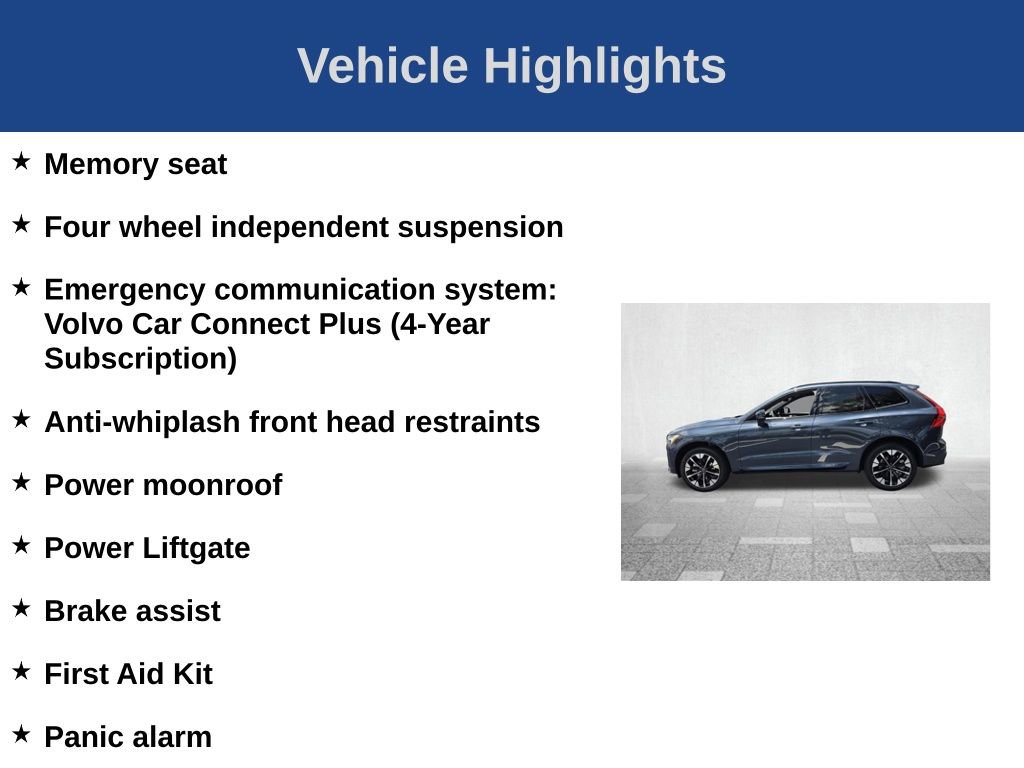 New 2026 Volvo XC60 B5 Plus w/ Protection Package Premier AWD/4WD image 3