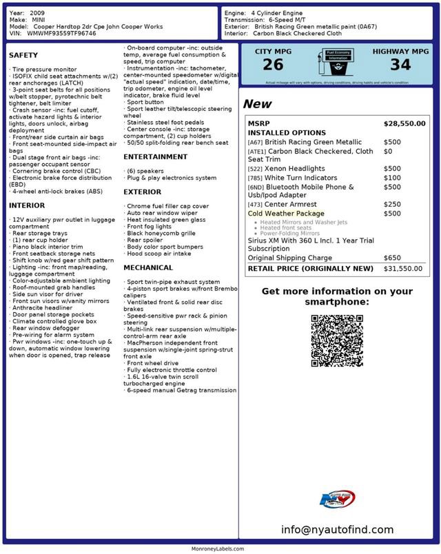 Used 2009 MINI Cooper John Cooper Works image 24