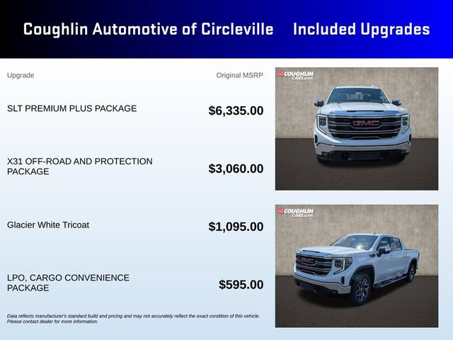 New 2026 GMC Sierra 1500 SLT w/ SLT Premium Plus Package AWD/4WD image 3