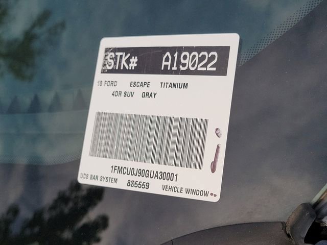 Used 2016 Ford Escape Titanium w/ Equipment Group 301A image 31