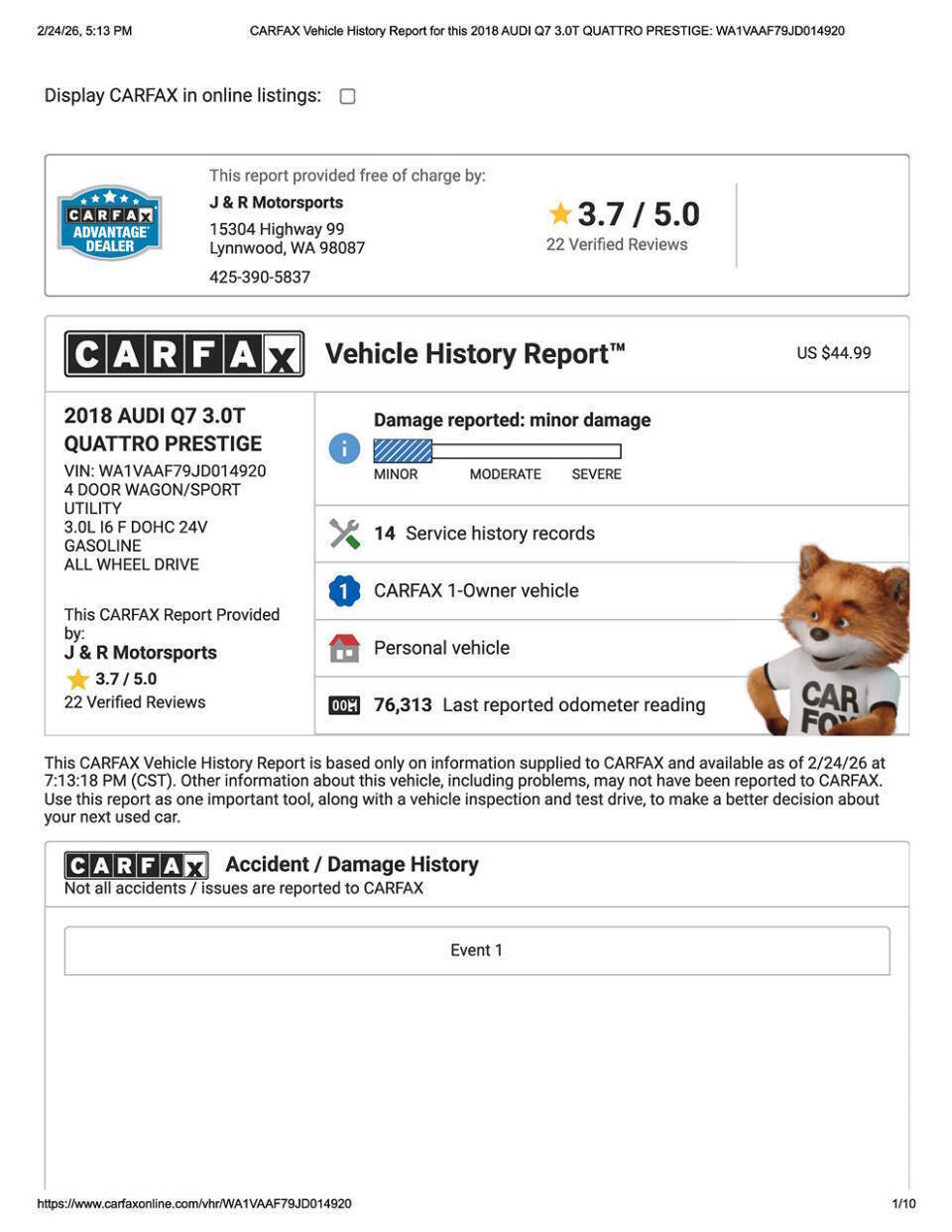 Used 2018 Audi Q7 3.0T Prestige image 30