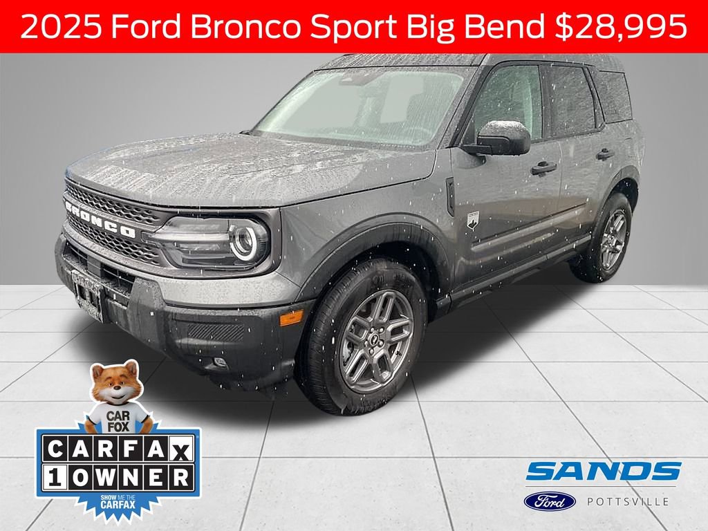 Certified 2025 Ford Bronco Sport Big Bend w/ Convenience Package
