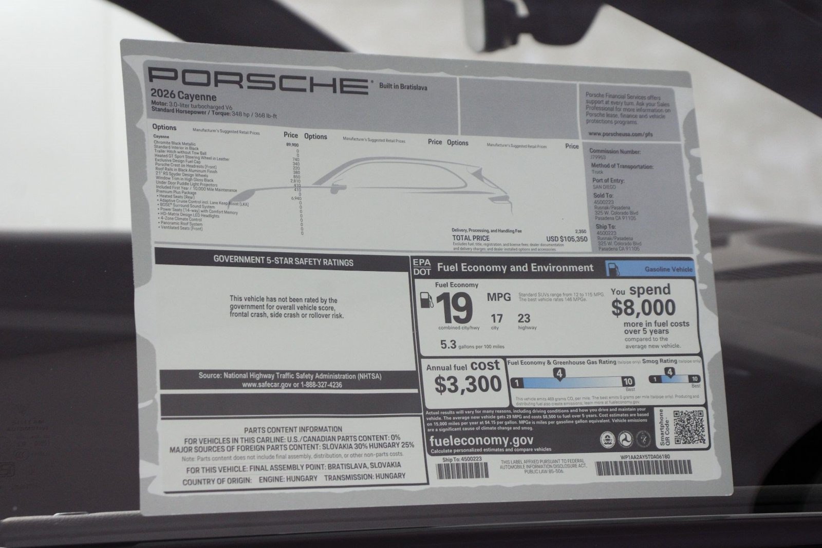New 2026 Porsche Cayenne AWD/4WD image 25