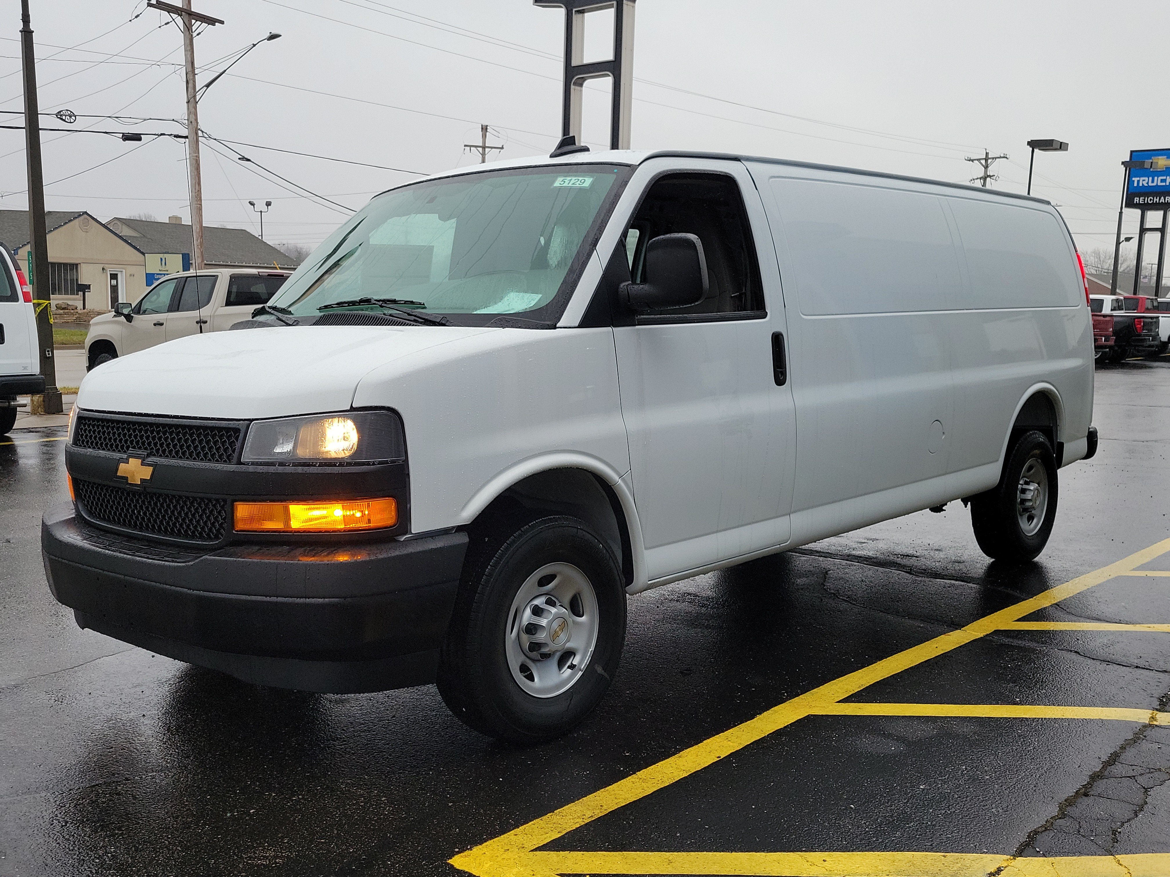 New 2025 Chevrolet Express 3500 Extended w/ Driver Convenience Package RWD image 2